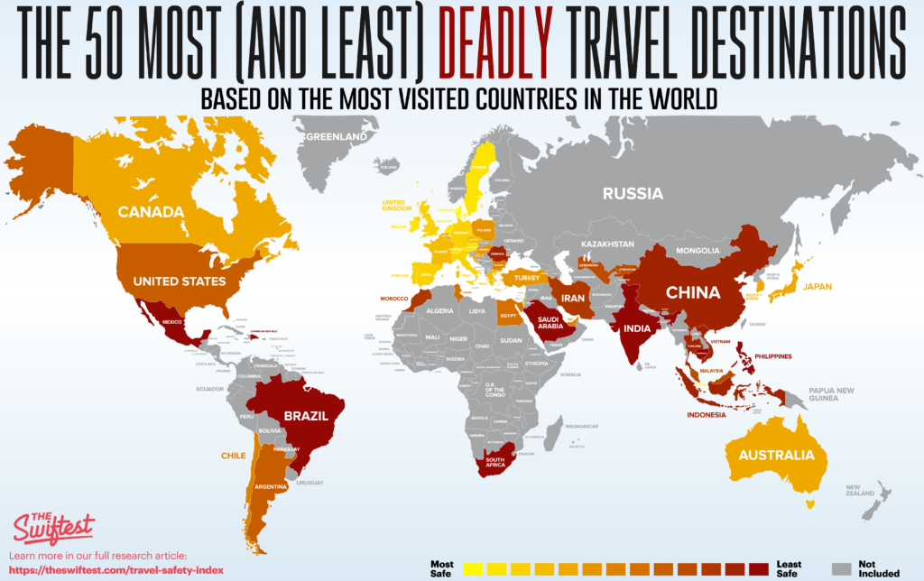 most dangerous travel reddit