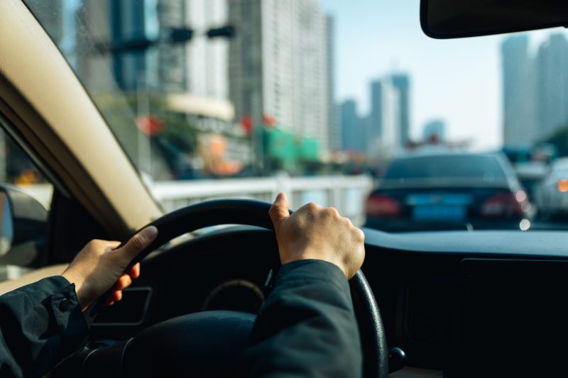 Driver in a Car